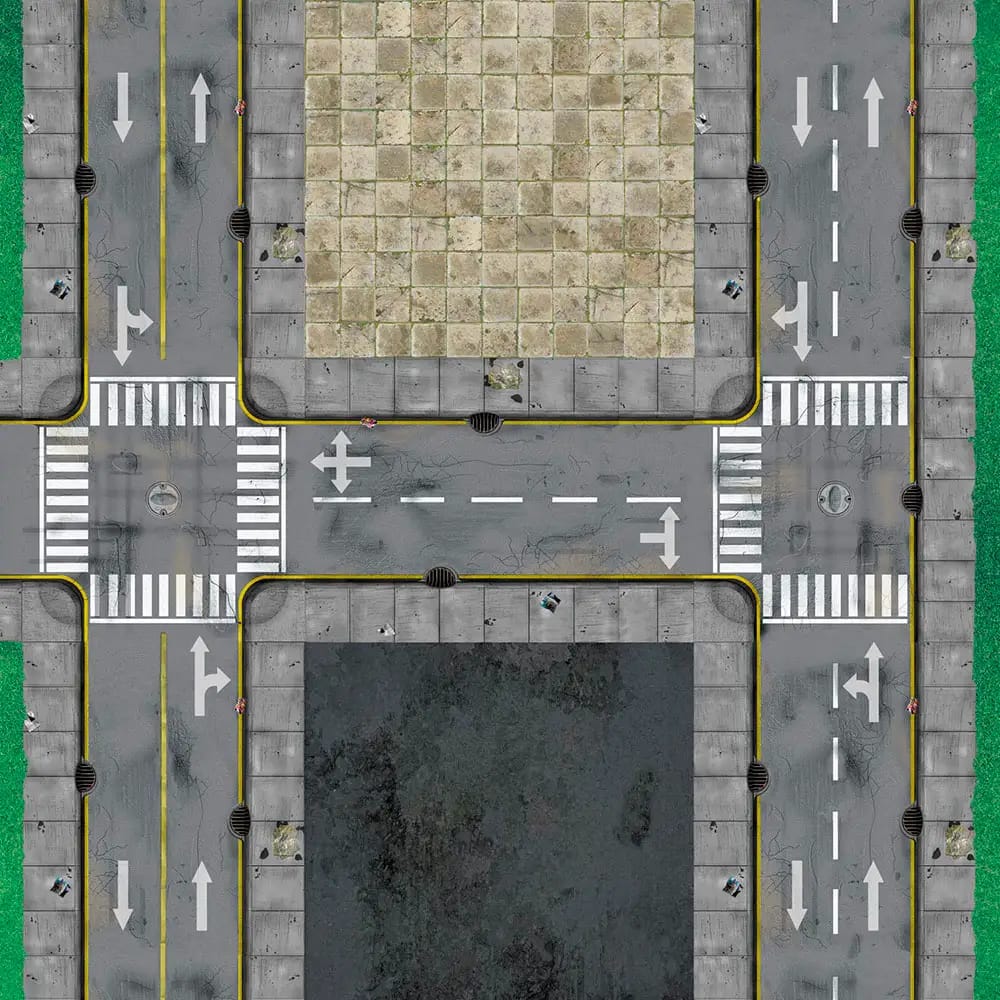 Game Mat Urban Streets Crossings 2a